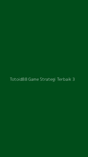 Tampilan Antarmuka Aplikasi Totoid88 Game Strategi Terbaik - 3
