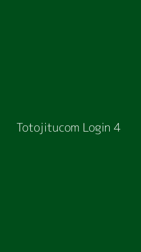 Tampilan Antarmuka Aplikasi Totojitucom Login - 4
