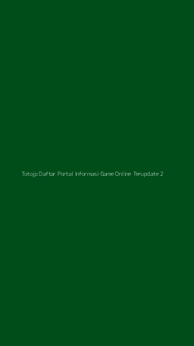 Tampilan Antarmuka Aplikasi Totojp Daftar Portal Informasi Game Online Terupdate - 2