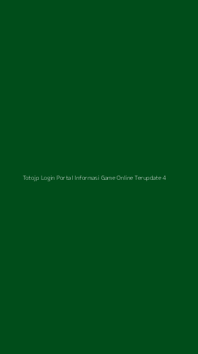 Tampilan Antarmuka Aplikasi Totojp Login Portal Informasi Game Online Terupdate - 4
