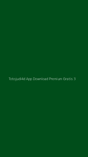 Tampilan Antarmuka Aplikasi Totojudi4d App Download Premium Gratis - 3