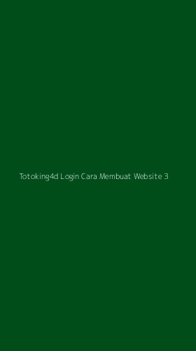 Tampilan Antarmuka Aplikasi Totoking4d Login Cara Membuat Website - 3