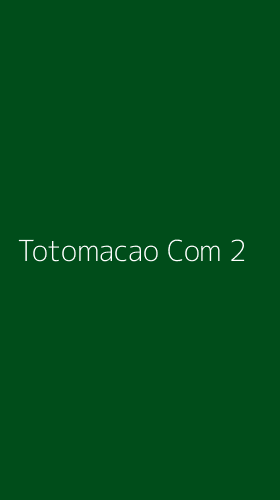 Tampilan Antarmuka Aplikasi Totomacao Com - 2