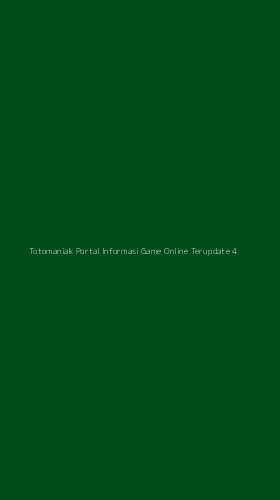 Tampilan Antarmuka Aplikasi Totomaniak Portal Informasi Game Online Terupdate - 4
