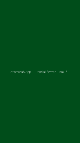 Tampilan Antarmuka Aplikasi Totomurah App - Tutorial Server Linux - 3