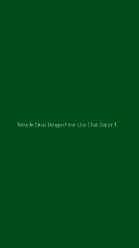 Tampilan Antarmuka Aplikasi Totoolx Situs Dengan Fitur Live Chat Cepat - 1