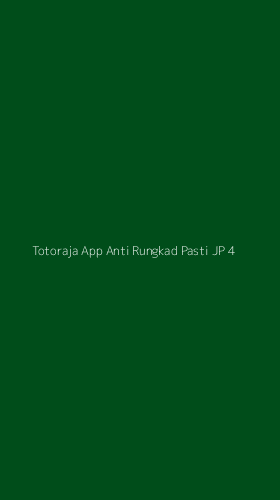 Tampilan Antarmuka Aplikasi Totoraja App Anti Rungkad Pasti Jp - 4