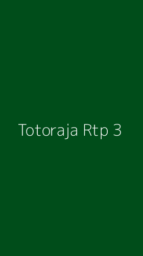 Tampilan Antarmuka Aplikasi Totoraja Rtp - 3