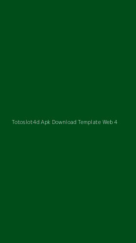 Tampilan Antarmuka Aplikasi Totoslot4d Apk Download Template Web - 4
