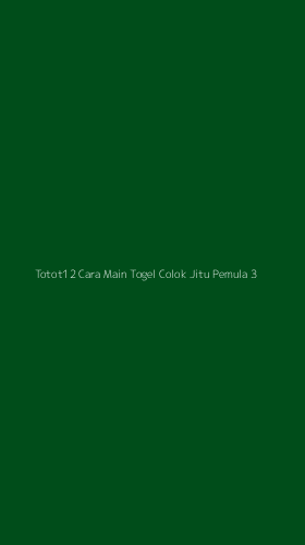 Tampilan Antarmuka Aplikasi Totot12 Cara Main Togel Colok Jitu Pemula - 3