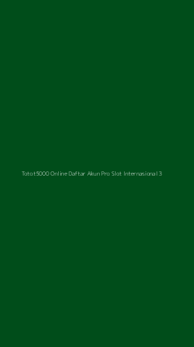 Tampilan Antarmuka Aplikasi Totot5000 Online Daftar Akun Pro Slot Internasional - 3