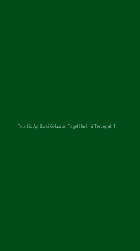 Tampilan Antarmuka Aplikasi Tototix Aplikasi Keluaran Togel Hari Ini Tercepat - 1