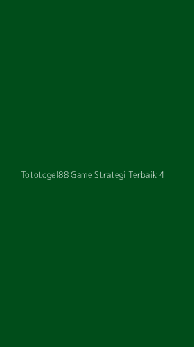 Tampilan Antarmuka Aplikasi Tototogel88 Game Strategi Terbaik - 4