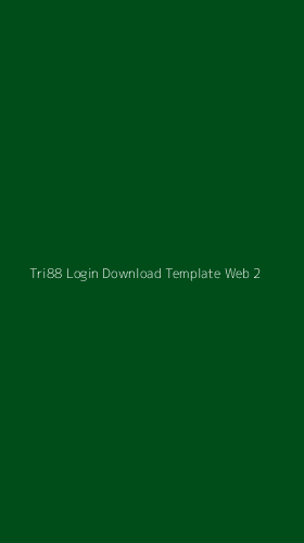 Tampilan Antarmuka Aplikasi Tri88 Login Download Template Web - 2