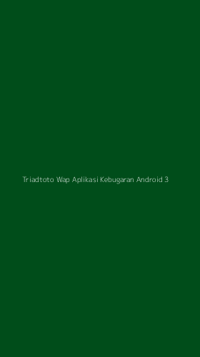 Tampilan Antarmuka Aplikasi Triadtoto Wap Aplikasi Kebugaran Android - 3