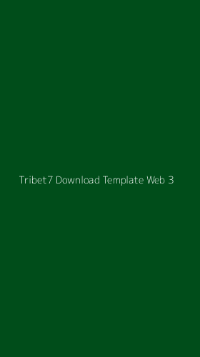 Tampilan Antarmuka Aplikasi Tribet7 Download Template Web - 3