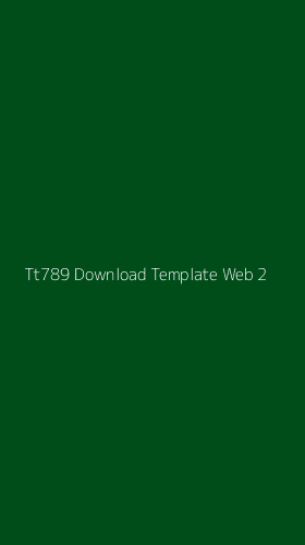Tampilan Antarmuka Aplikasi Tt789 Download Template Web - 2
