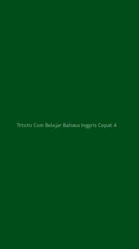 Tampilan Antarmuka Aplikasi Tttoto Com Belajar Bahasa Inggris Cepat - 4