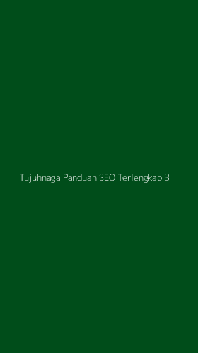 Tampilan Antarmuka Aplikasi Tujuhnaga Panduan Seo Terlengkap - 3