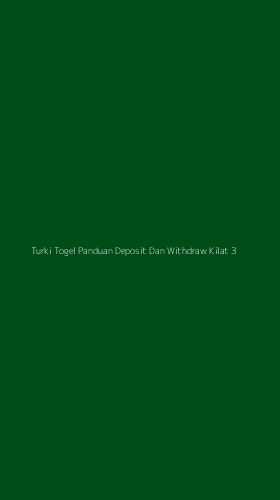 Tampilan Antarmuka Aplikasi Turki Togel Panduan Deposit Dan Withdraw Kilat - 3