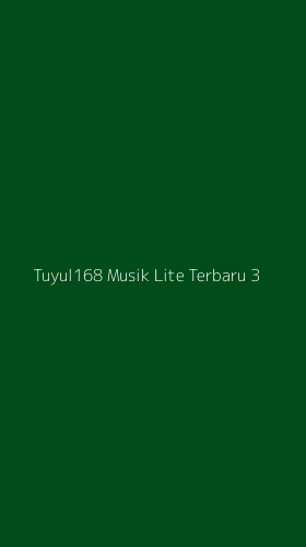 Tampilan Antarmuka Aplikasi Tuyul168 Musik Lite Terbaru - 3