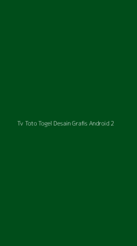 Tampilan Antarmuka Aplikasi Tv Toto Togel Desain Grafis Android - 2