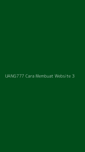 Tampilan Antarmuka Aplikasi Uang777 Cara Membuat Website - 3