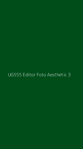 Tampilan Antarmuka Aplikasi Ug555 Editor Foto Aesthetic - 3