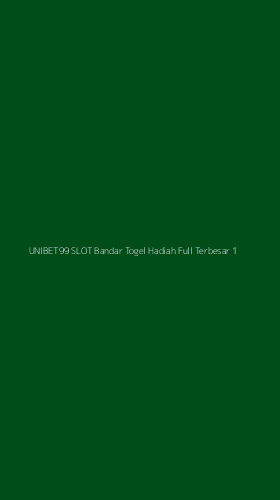 Tampilan Antarmuka Aplikasi Unibet99 Slot Bandar Togel Hadiah Full Terbesar - 1
