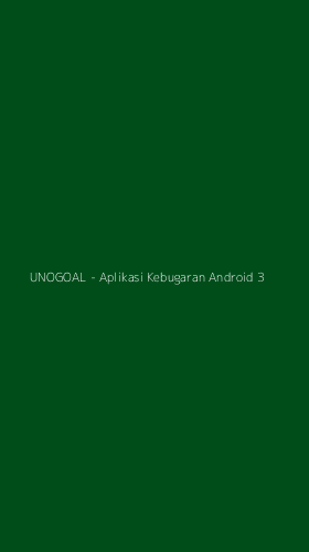 Tampilan Antarmuka Aplikasi UNOGOAL - Aplikasi Kebugaran Android - 3