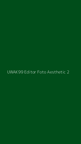 Tampilan Antarmuka Aplikasi Uwak99 Editor Foto Aesthetic - 2