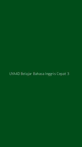 Tampilan Antarmuka Aplikasi Uya4d Belajar Bahasa Inggris Cepat - 3