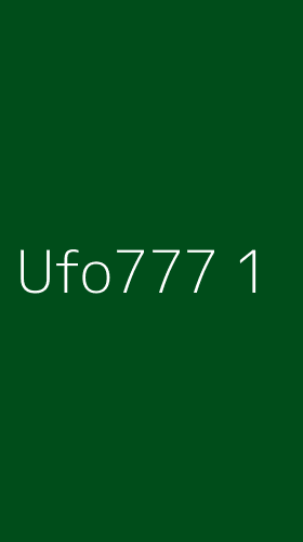 Tampilan Antarmuka Aplikasi Ufo777 - 1