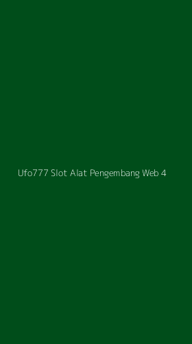 Tampilan Antarmuka Aplikasi Ufo777 Slot Alat Pengembang Web - 4
