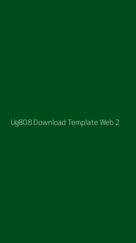Tampilan Antarmuka Aplikasi Ug808 Download Template Web - 2