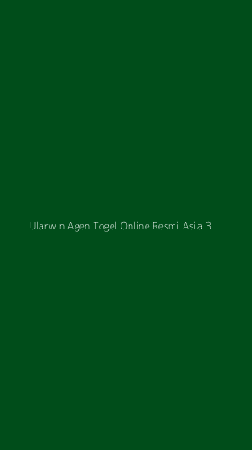Tampilan Antarmuka Aplikasi Ularwin Agen Togel Online Resmi Asia - 3