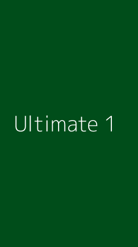 Tampilan Antarmuka Aplikasi Ultimate - 1