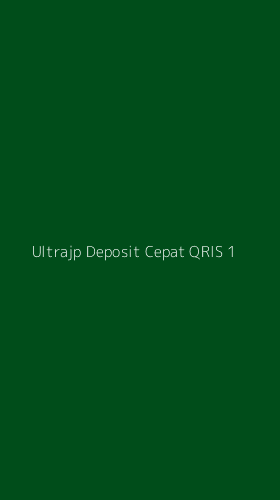 Tampilan Antarmuka Aplikasi Ultrajp Deposit Cepat Qris - 1