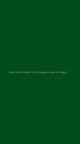 Tampilan Antarmuka Aplikasi Uni4d Daftar Bandar Online Dengan Winrate Tertinggi - 2