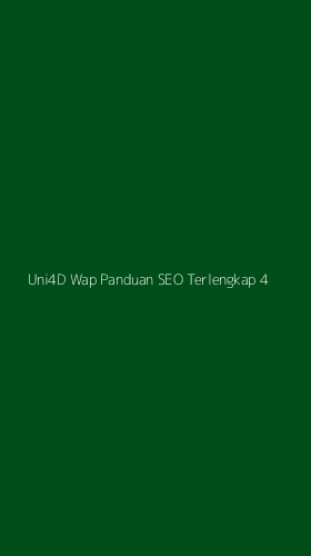 Tampilan Antarmuka Aplikasi Uni4d Wap Panduan Seo Terlengkap - 4
