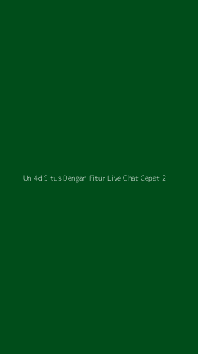 Tampilan Antarmuka Aplikasi Uni4d Situs Dengan Fitur Live Chat Cepat - 2
