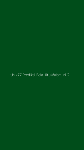Tampilan Antarmuka Aplikasi Unik77 Prediksi Bola Jitu Malam Ini - 2