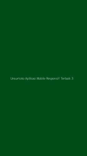 Tampilan Antarmuka Aplikasi Unsurtoto Aplikasi Mobile Responsif Terbaik - 3