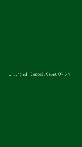 Tampilan Antarmuka Aplikasi Untunghoki Deposit Cepat Qris - 1