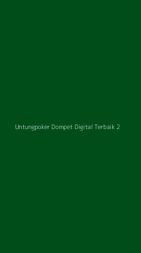 Tampilan Antarmuka Aplikasi Untungpoker Dompet Digital Terbaik - 2
