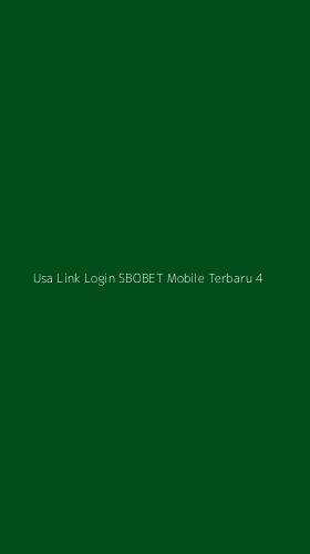 Tampilan Antarmuka Aplikasi Usa Link Login Sbobet Mobile Terbaru - 4
