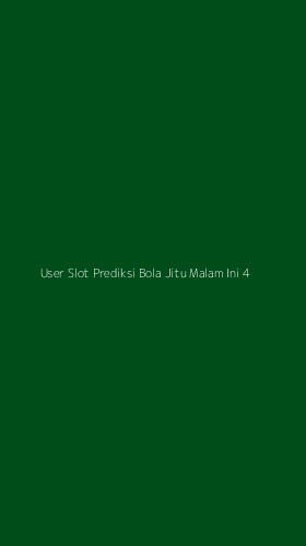 Tampilan Antarmuka Aplikasi User Slot Prediksi Bola Jitu Malam Ini - 4