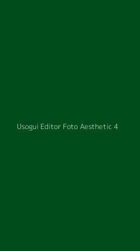 Tampilan Antarmuka Aplikasi Usogui Editor Foto Aesthetic - 4