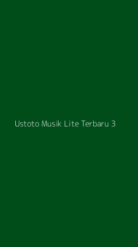 Tampilan Antarmuka Aplikasi Ustoto Musik Lite Terbaru - 3