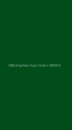 Tampilan Antarmuka Aplikasi V88id Aplikasi Kasir Gratis Umkm - 4